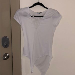 white bodysuit